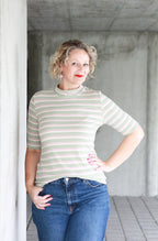 Designbeispiel: lillesol women No.99 Slim Fit Rollkragenpulli