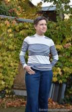 Designbeispiel: lillesol women No.99 Slim Fit Rollkragenpulli