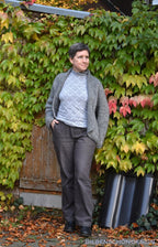 Designbeispiel: lillesol women No.99 Slim Fit Rollkragenpulli