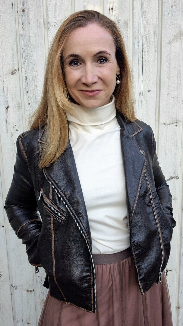 Designbeispiel: lillesol women No.99 Slim Fit Rollkragenpulli
