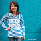 Designbeispiel: lillesol basics No.53 Frühlingsshirt