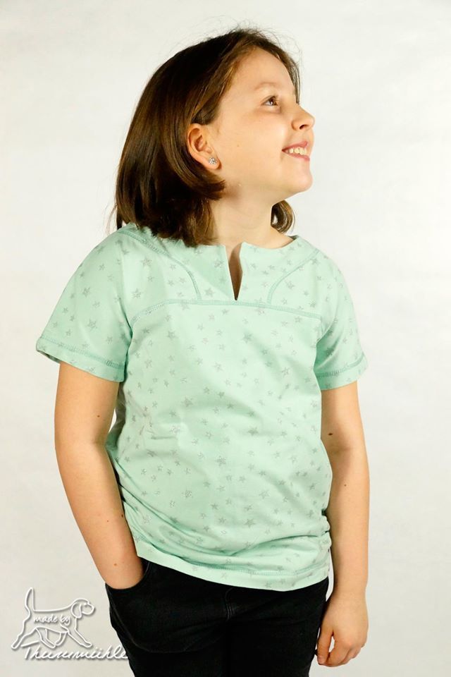 Designbeispiel: lillesol basics No.53 Frühlingsshirt