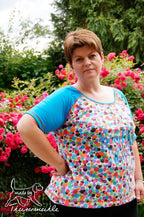 Designbeispiel: lillesol women No.19 Raglan-Kleid & Shirt