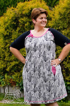 Designbeispiel: lillesol women No.19 Raglan-Kleid & Shirt