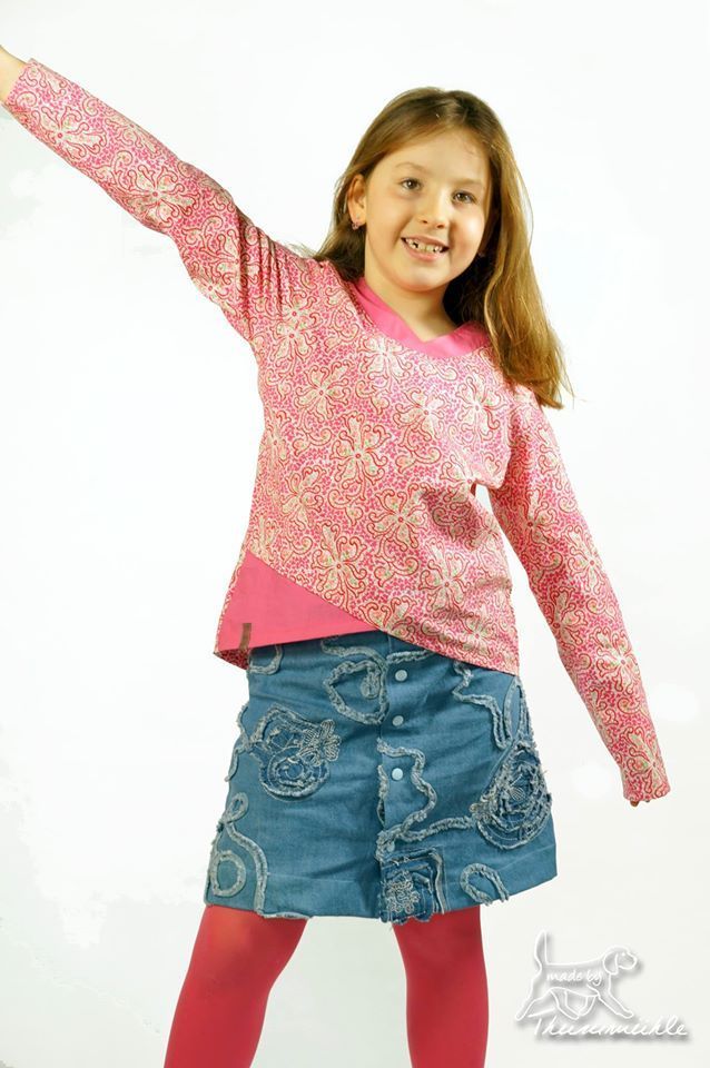 Designbeispiel: lillesol stars No.13 Verano-Bluse