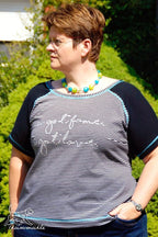 Designbeispiel: lillesol women No.19 Raglan-Kleid & Shirt