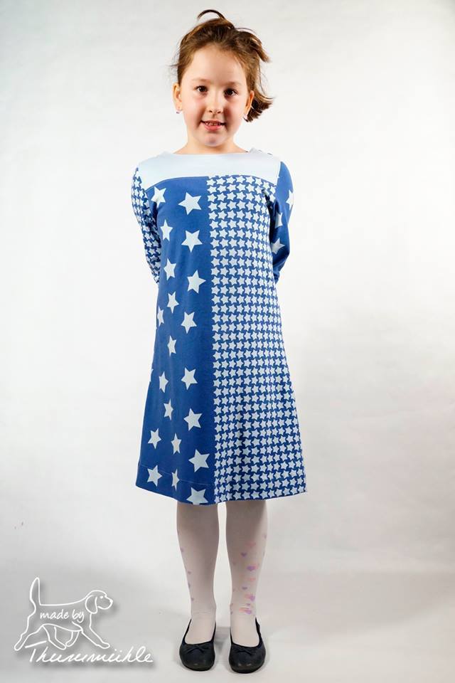 Designbeispiel: lillesol basics No.47 Frühlingskombi Kleid & Shirt