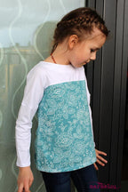 Designbeispiel: lillesol basics No.53 Frühlingsshirt