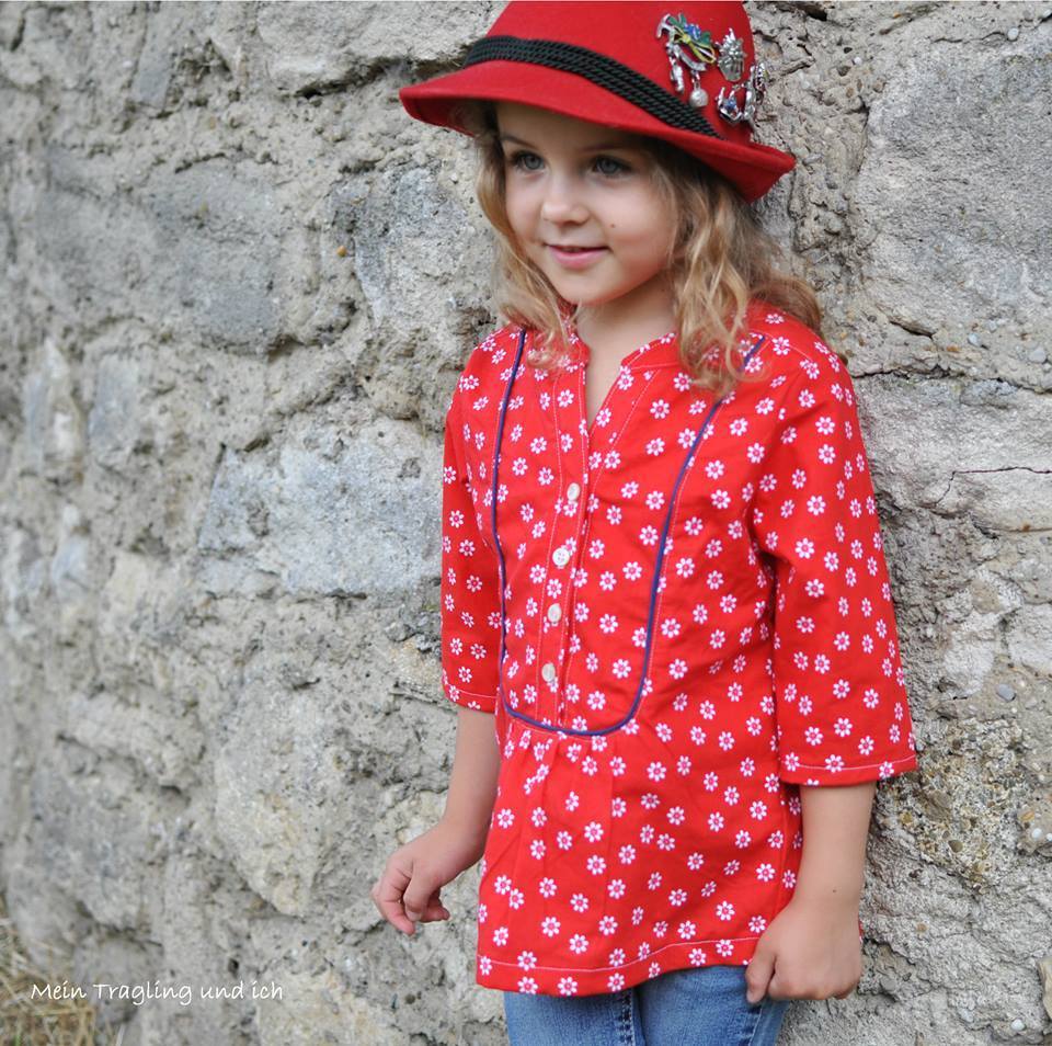 Designbeispiel: lillesol stars No.14 Evita-Bluse