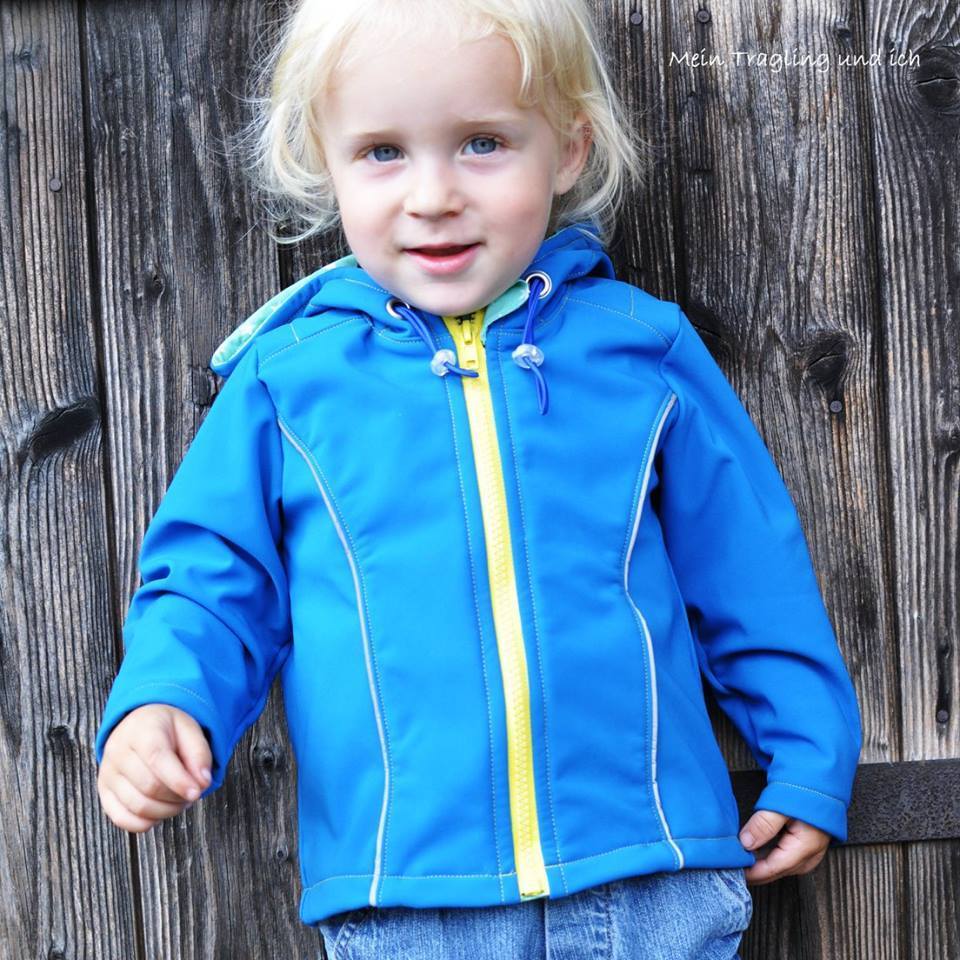 Designbeispiel: lillesol basics No.49 Softshelljacke