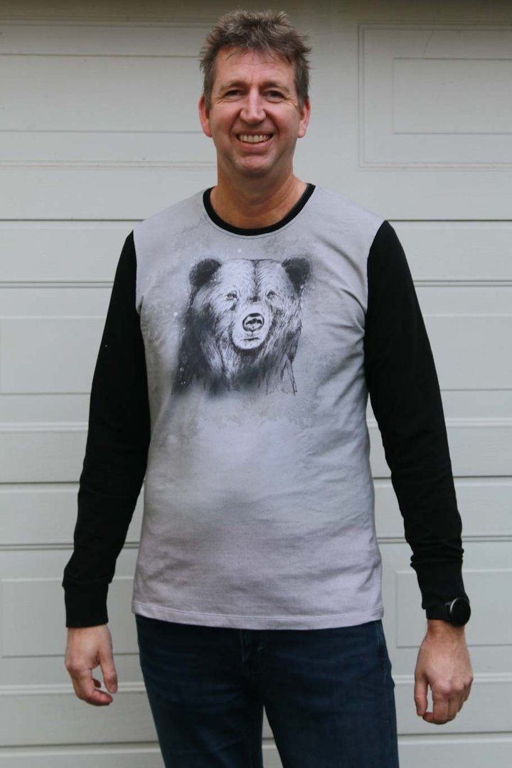 Designbeispiel: lillesol men No.1 Longsleeve