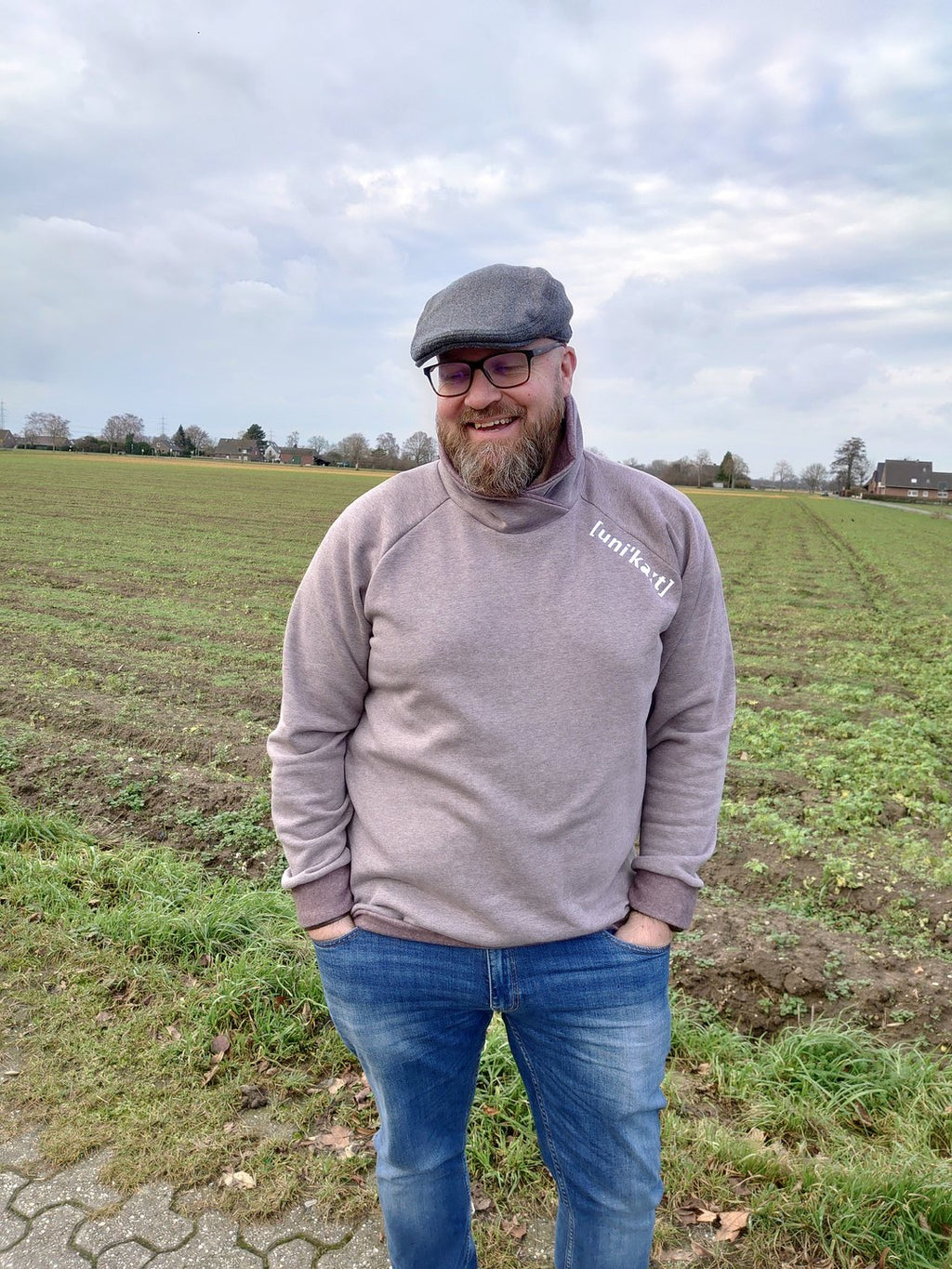 Designbeispiel: lillesol men No.2 Raglan-Hoodie