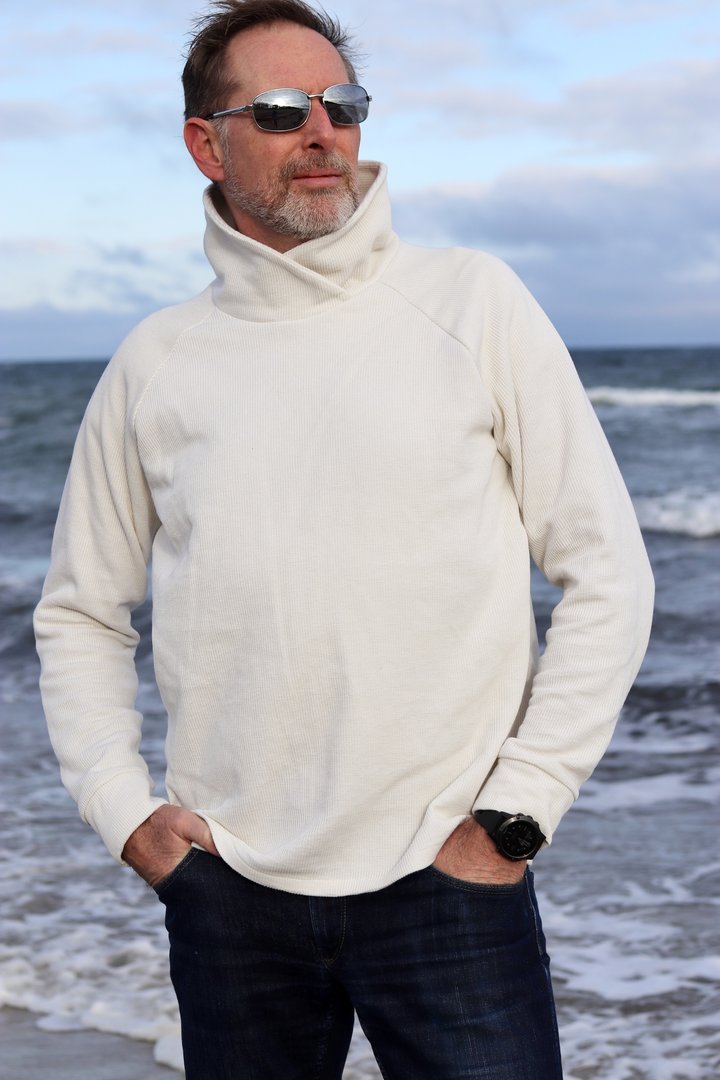 Ebook / Schnittmuster lillesol men No.2 Raglan-Hoodie *mit Video Nähanleitung*