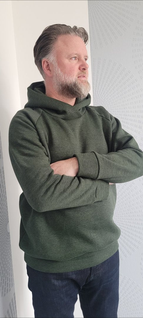 Designbeispiel: lillesol men No.2 Raglan-Hoodie