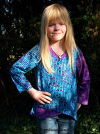Designbeispiel: lillesol stars No.13 Verano-Bluse