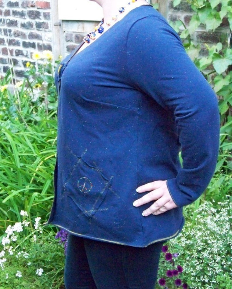 Designbeispiel: lillesol women No.11 Cardigan
