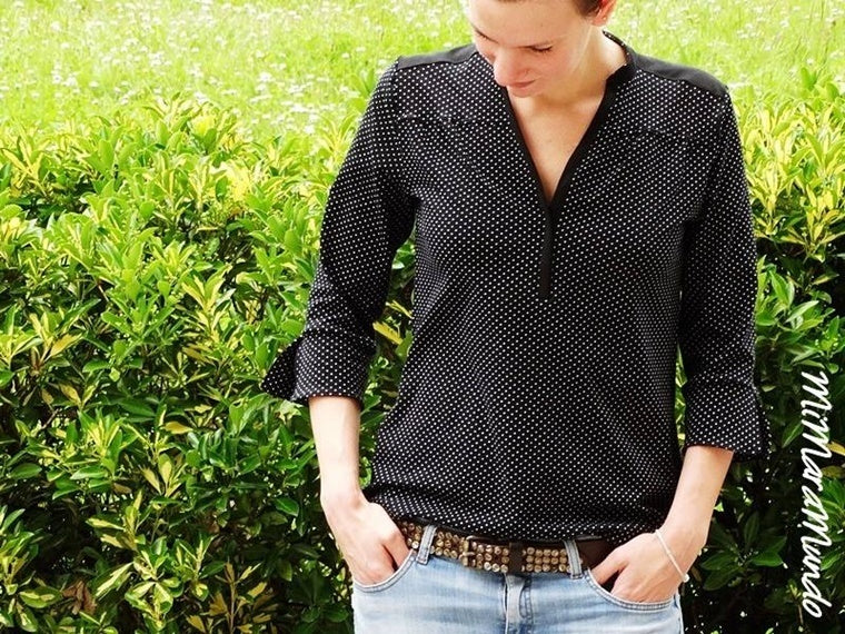 Designbeispiel: lillesol women No.5 Blusenshirt Jersey