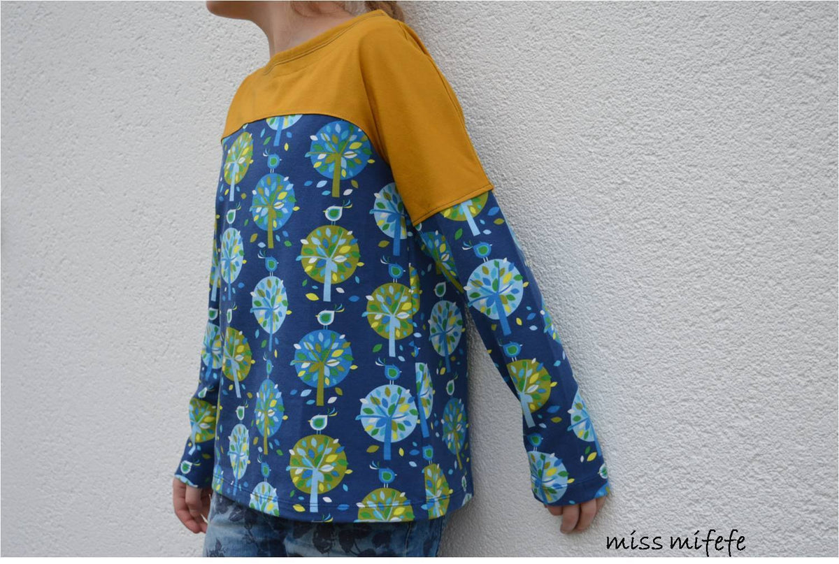 Designbeispiel: lillesol basics No.53 Frühlingsshirt