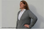 Designbeispiel: lillesol women No.24 Shirt mit V-Ausschnitt