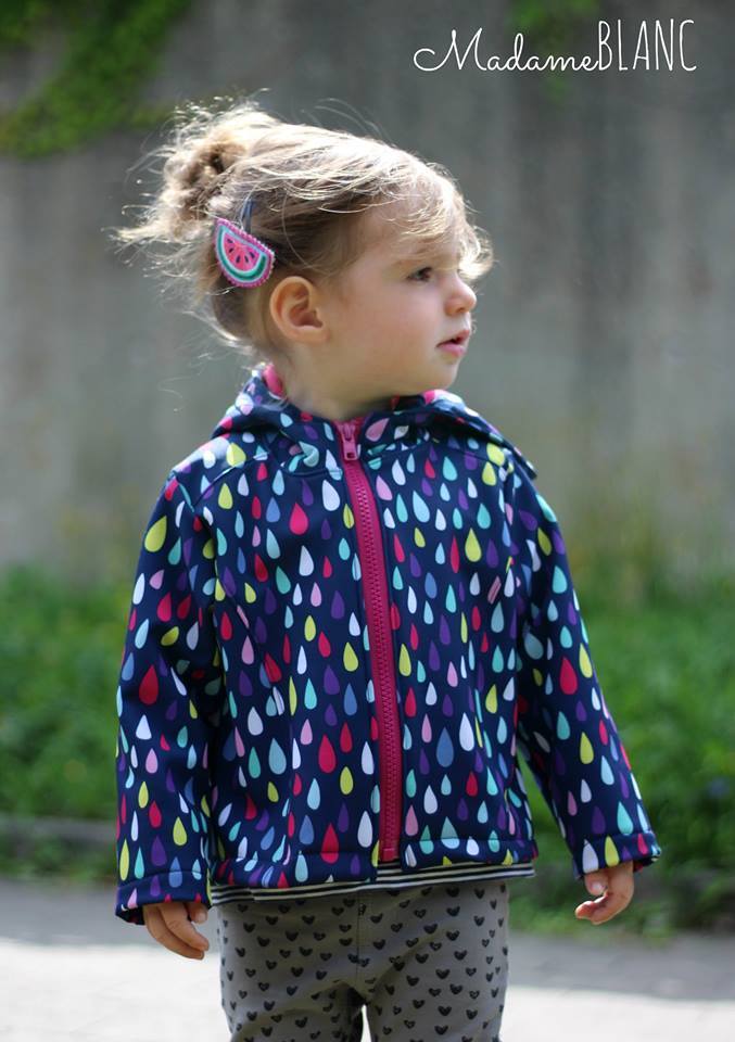 Designbeispiel: lillesol basics No.49 Softshelljacke