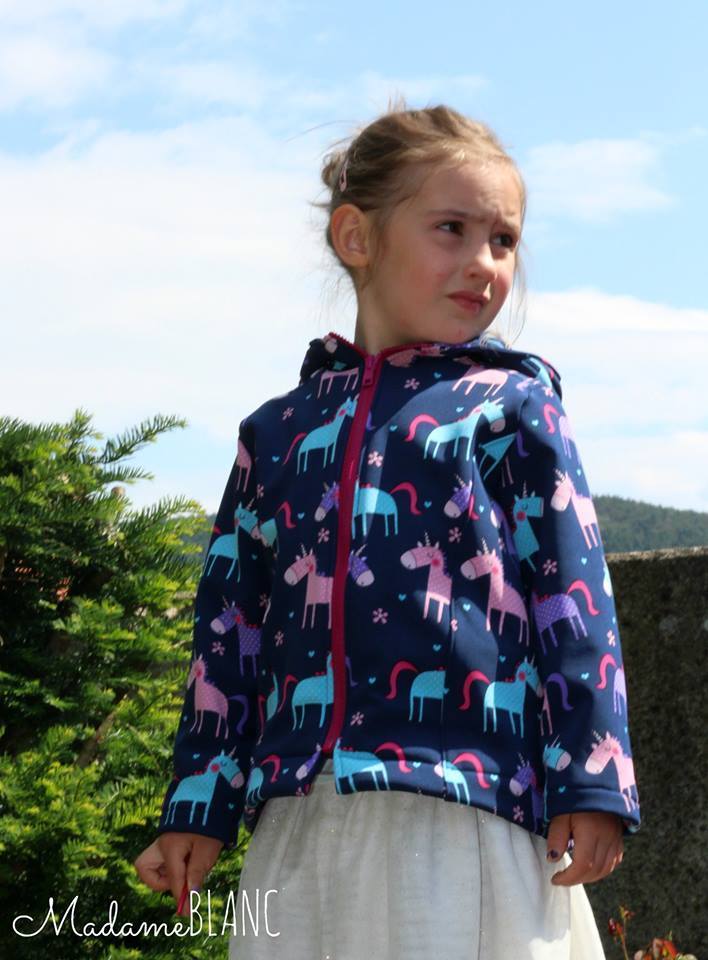 Designbeispiel: lillesol basics No.49 Softshelljacke