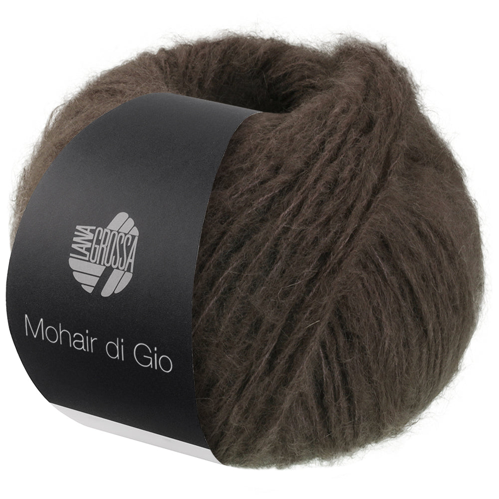 Mohair di Gio – Lana Grossa – graubraun / 0007