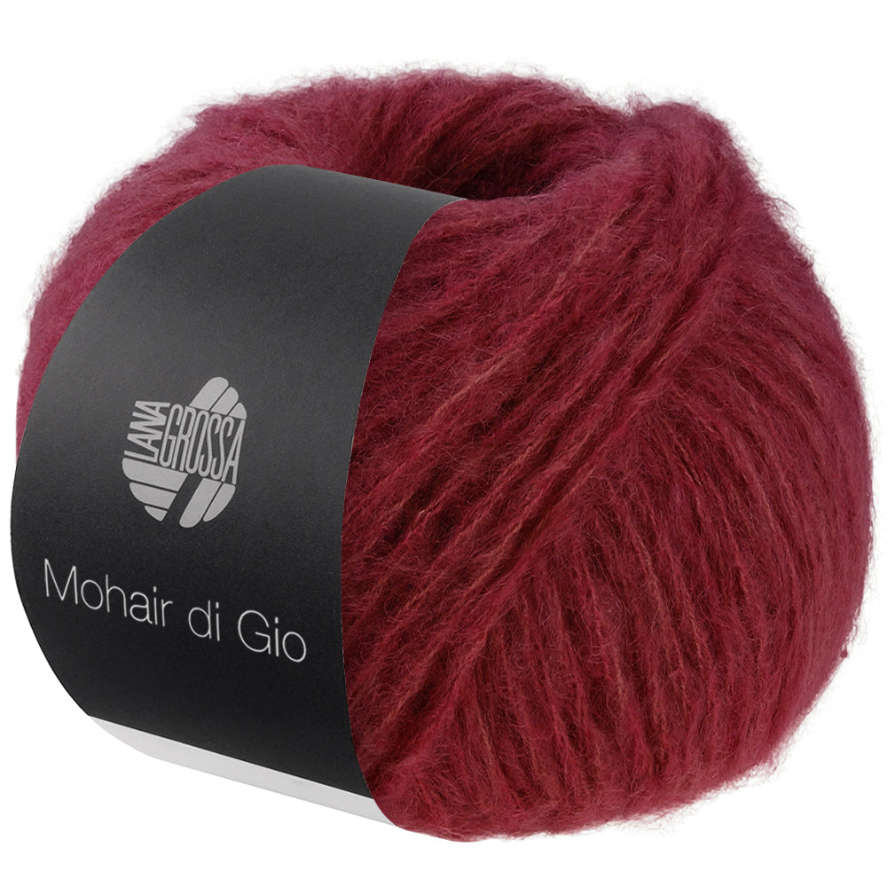 Mohair di Gio – Lana Grossa – dunkelrot / 0018