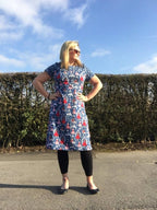 Designbeispiel: lillesol women No.18 Frühlingskombi Kleid & Shirt