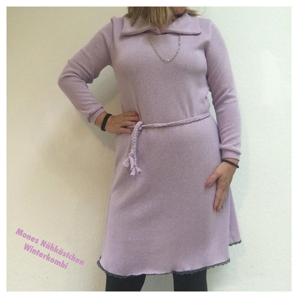 Designbeispiel: lillesol women No.13 Winterkombi Kleid & Shirt