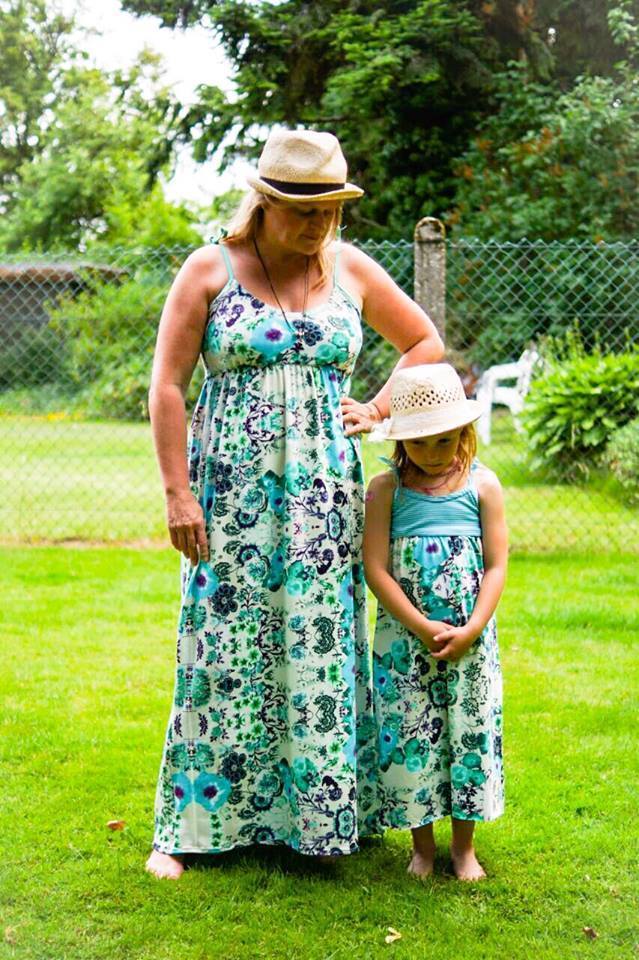 Designbeispiel: lillesol women No.8 Maxikleid