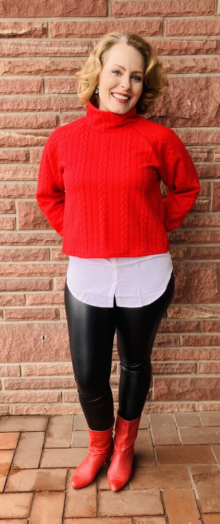Designbeispiel: lillesol women No.101 Raglansweater "Raisa"