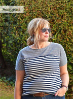 Designbeispiel: lillesol women No.28 Frühlingsshirt