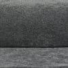 Cord Jersey - elastisch mit klassischer Rillenstruktur - grau meliert