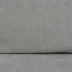 Cord Jersey - elastisch mit klassischer Rillenstruktur - sand