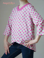 Designbeispiel: lillesol stars No.13 Verano-Bluse