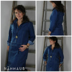 Ebook / Schnittmuster lillesol women No.26 Jeanskleid *mit Video-Nähanleitung*