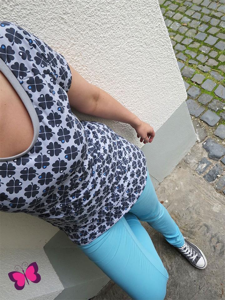 Designbeispiel: lillesol women No.19 Raglan-Kleid & Shirt