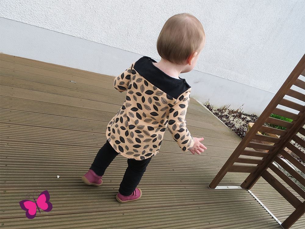 Designbeispiel: lillesol basics No.47 Frühlingskombi Kleid & Shirt