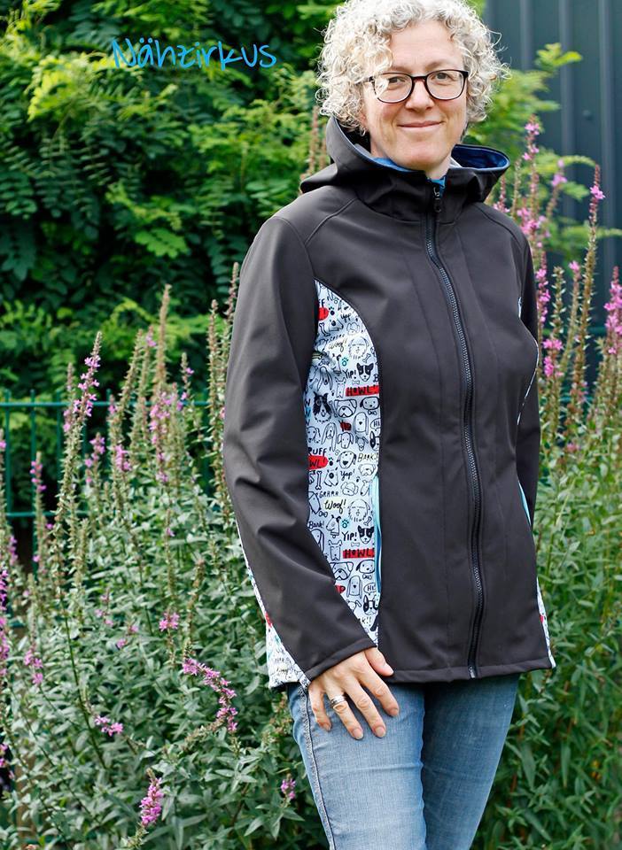 Ebook / Schnittmuster lillesol women No.21 Softshelljacke * mit Video-Nähanleitung *