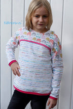 Designbeispiel: lillesol basics No.53 Frühlingsshirt