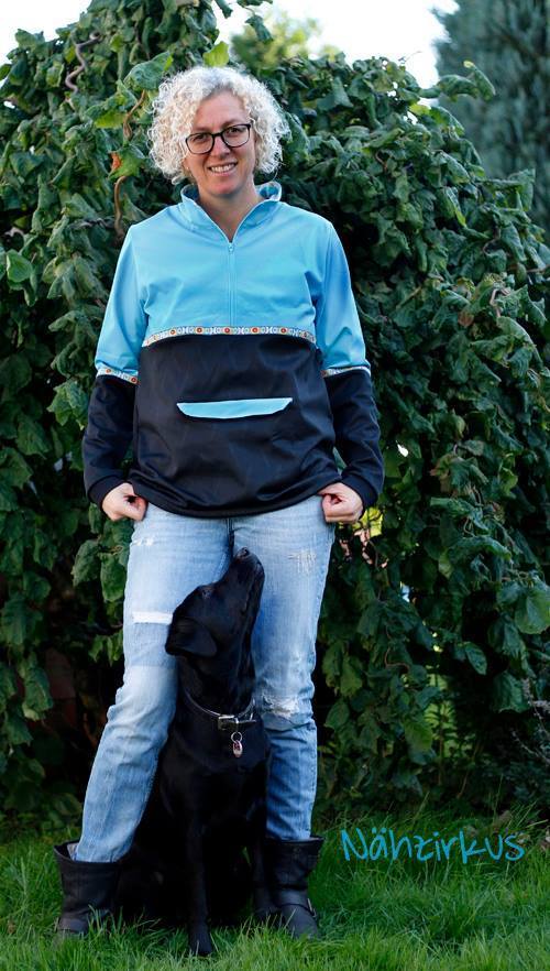 Designbeispiel: lillesol women No.12 Fleece-Pulli