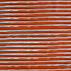 Baumwoll Voile "stripes" - cognac
