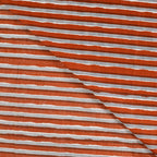Baumwoll Voile "stripes" - cognac