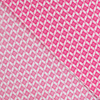 Baumwoll Voile "abstract" - pink/weiß