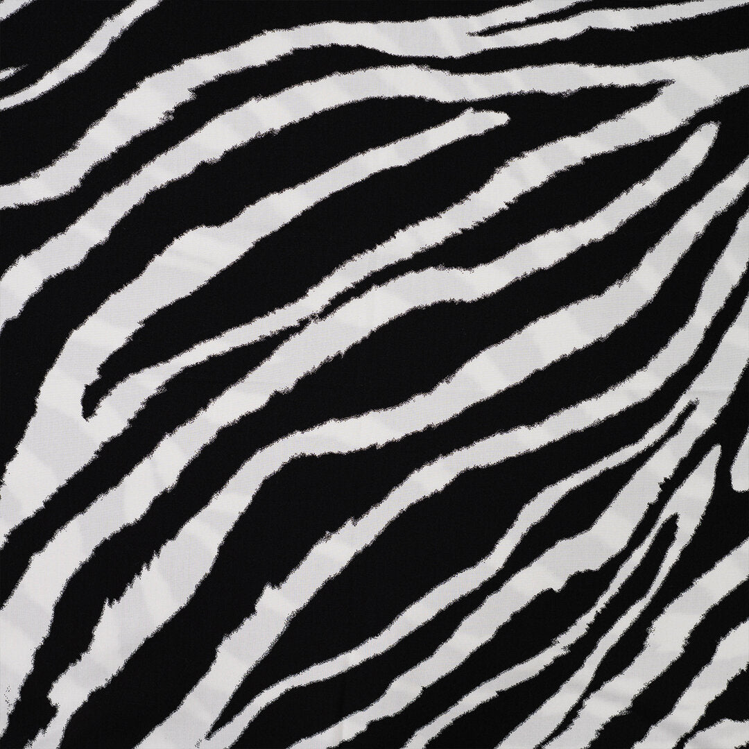 Viskose Popeline - Zebra