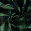 Viskose Satin Leaves - green
