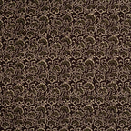Baumwoll Feincord - Ornamente braun