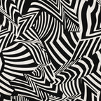 Viskosejersey Black&White - graphic *Videovorstellung*
