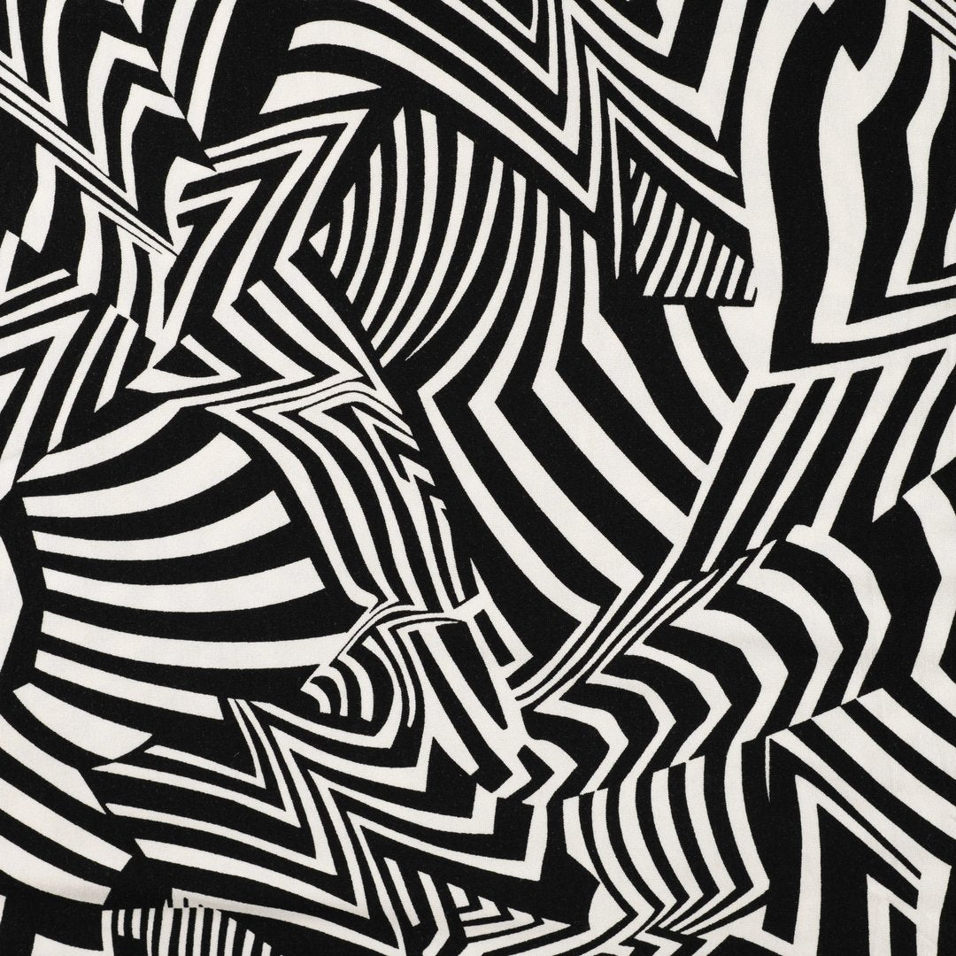 Viskosejersey Black&White - graphic *Videovorstellung*