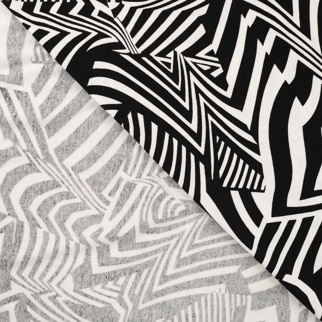 Viskosejersey Black&White - graphic *Videovorstellung*